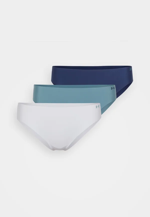 PURE NO SHOW SOLID 3 PACK - Slip - halo gray/jasper blue/washed navy