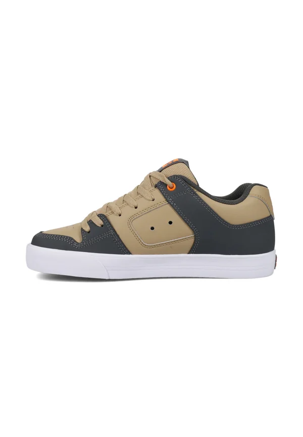 PURE - Sneaker low -  grey tan orange