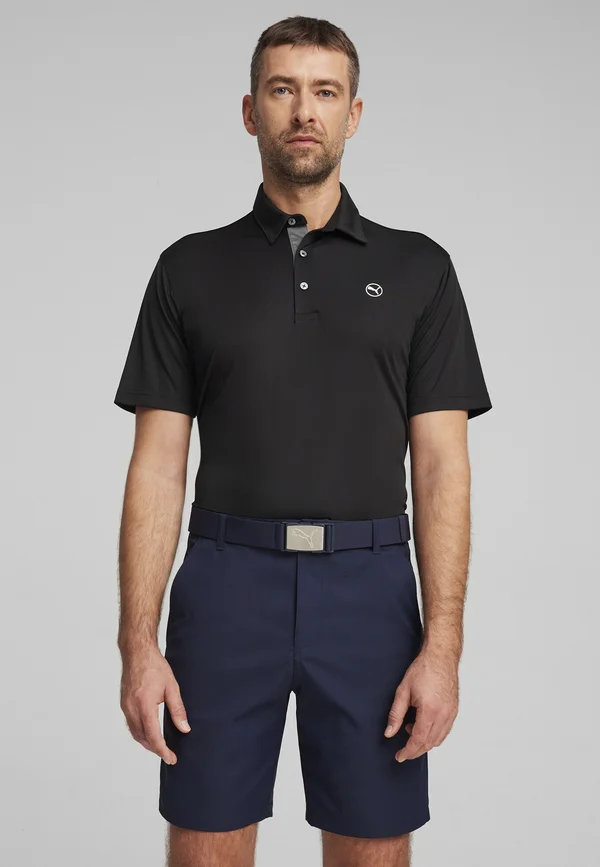 PURE SOLID  - Poloshirt - black