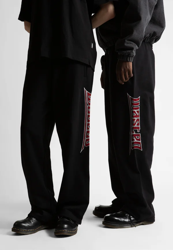 PUSHER JOGGING UNISEX - Jogginghose - black