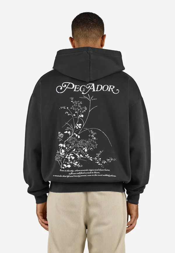 PUYO JACKET - Sweatjacke - vintage black