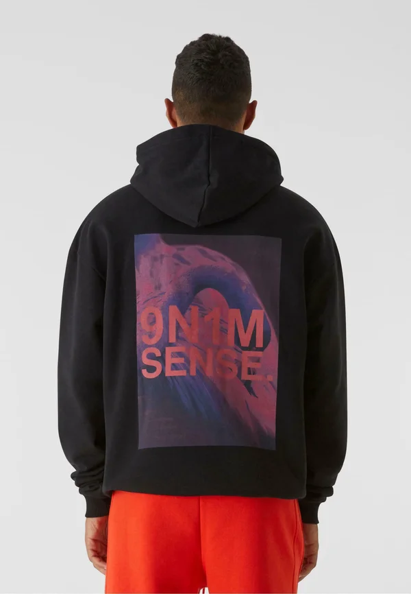 PYTHON - Kapuzenpullover - black