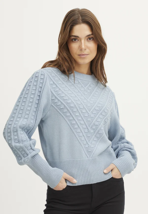 PZAMY - Strickpullover - kentucky blue