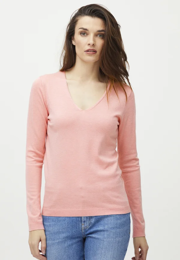 PZSara - Strickpullover - flamingo plume melange