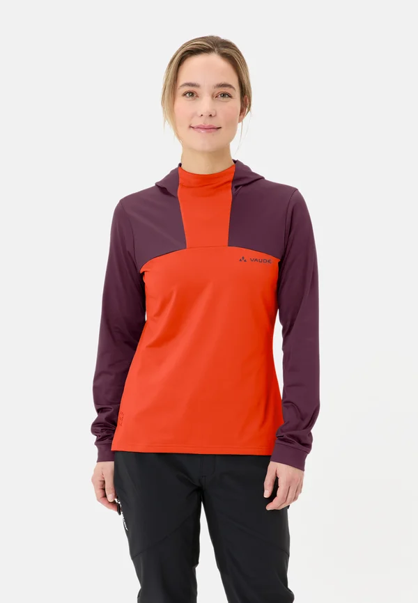 QIMSA HOODY - Kapuzenpullover - cassis