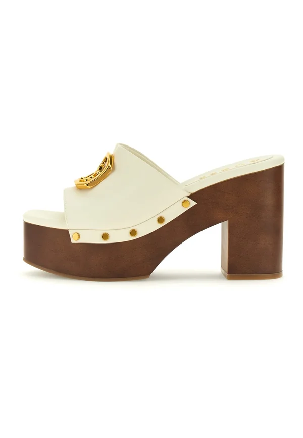 QISHA 4G-LOGO - Clogs - creme