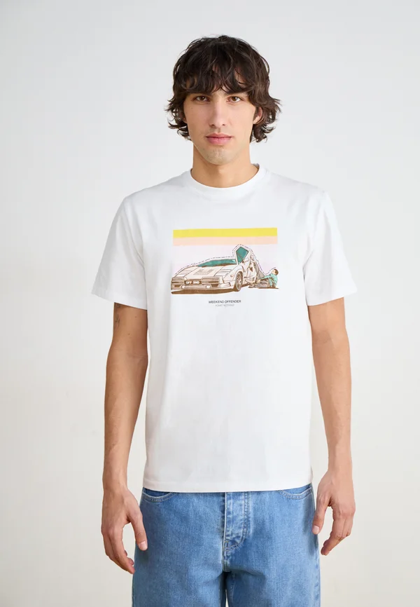 QUAALUDES - T-Shirt print - white