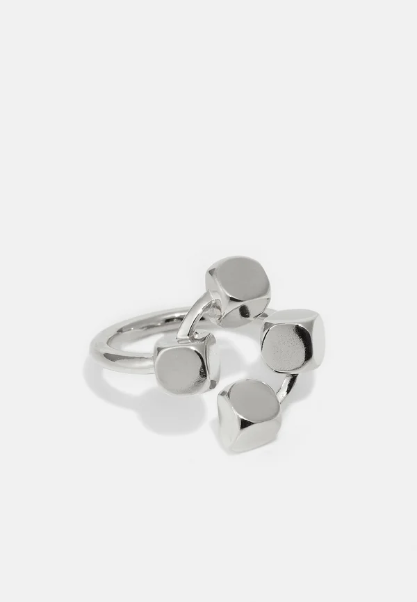 QUADRI SQUARE SIDE UNISEX - Ring - silver-coloured