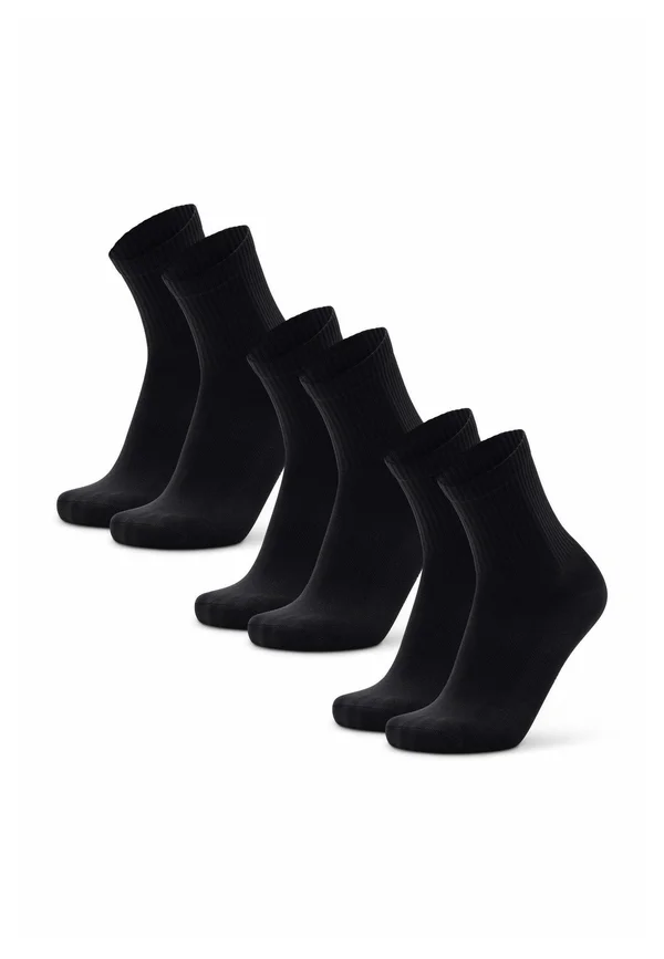 QUARTER 3-PACK - Sportsocken - black