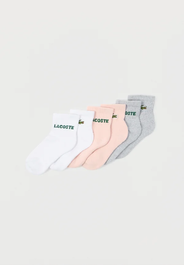 QUARTER SOCK 6 PACK UNISEX - Socken - white
