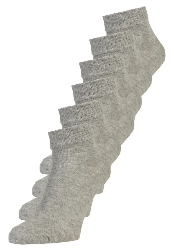 QUARTER SOCKS UNISEX 6 PACK - Socken - grey