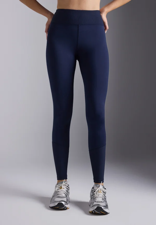 QUICK DRY FULL LENGTH HIGH RISE LEGGING - Tights - dark blue