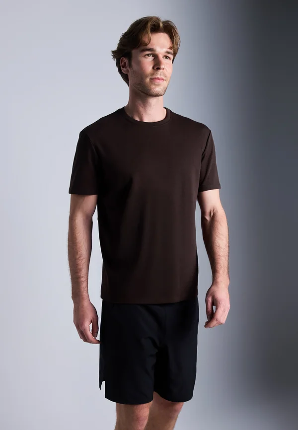 QUICK DRY TECHNOLOGY - T-Shirt basic - brown
