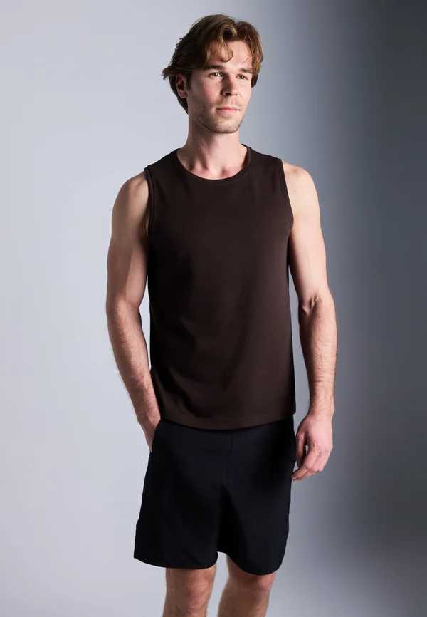 QUICK DRY TECHNOLOGY - Top - brown