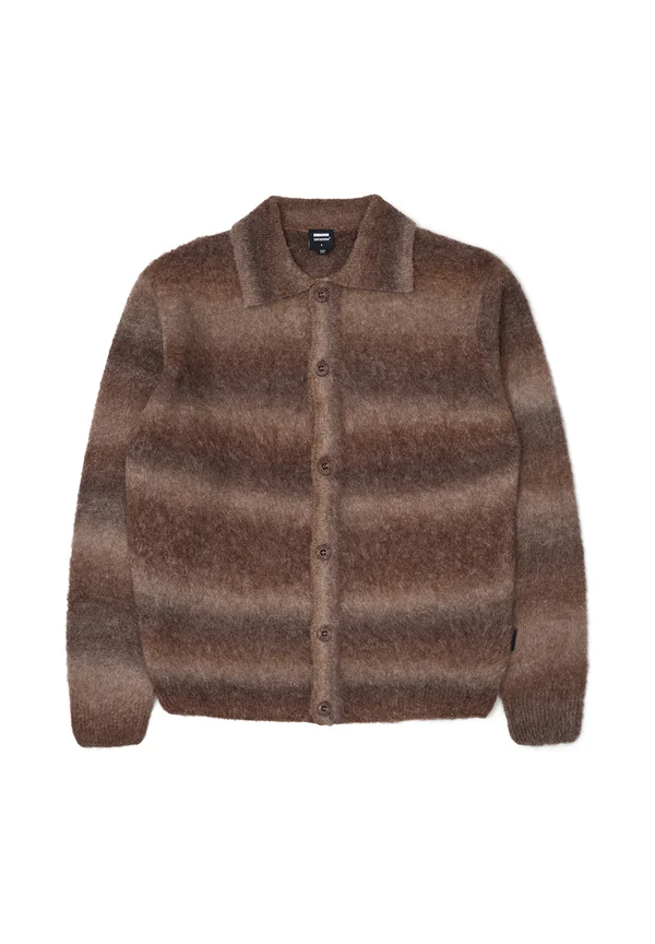 QUILLION - Strickjacke - fade brown