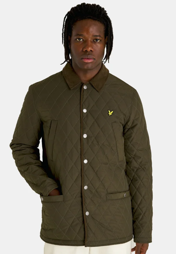 QUILTED - Übergangsjacke - olive