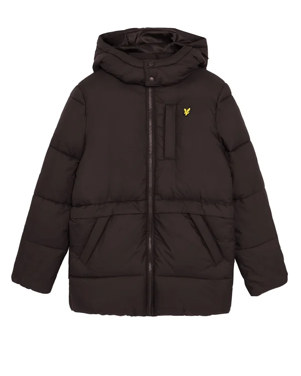 QUILTED COAT - Wintermantel - jet black