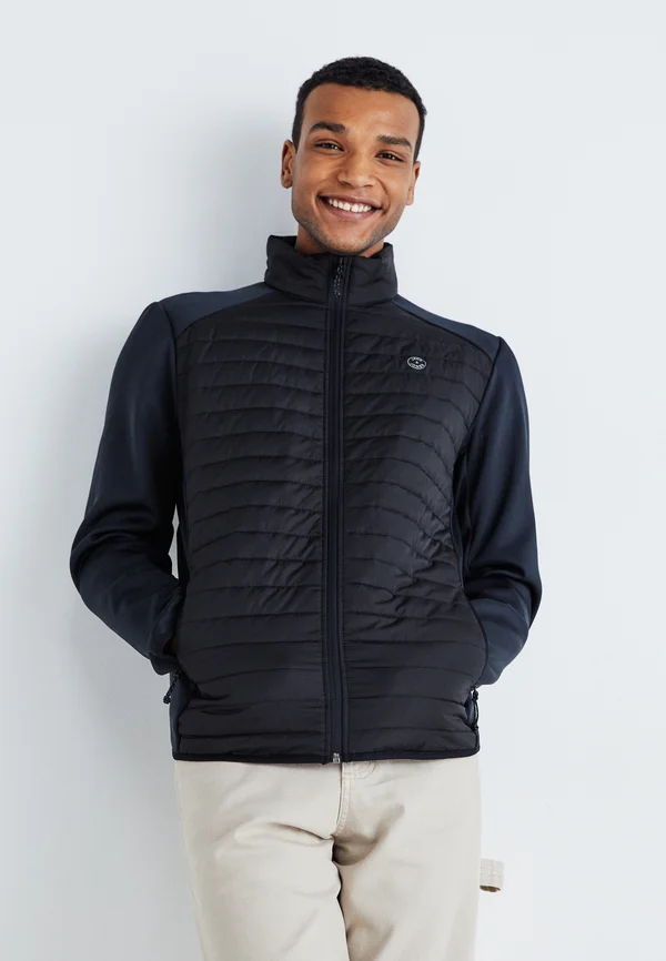 QUILTED COLLAR - Übergangsjacke - black