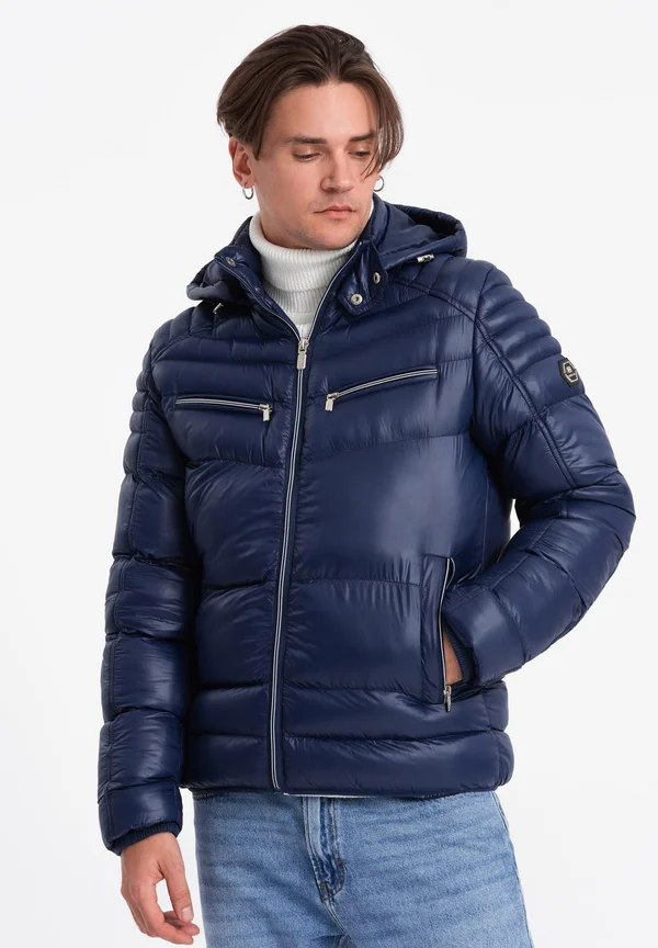 QUILTED JAHP - Winterjacke - navy blue