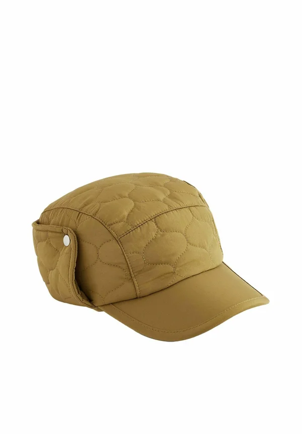 QUILTED TRAPPER STYLE-REGULAR FIT - Cap - khaki green