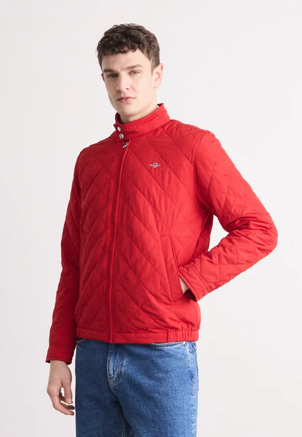 QUILTED WINDCHEATER - Übergangsjacke - ruby red