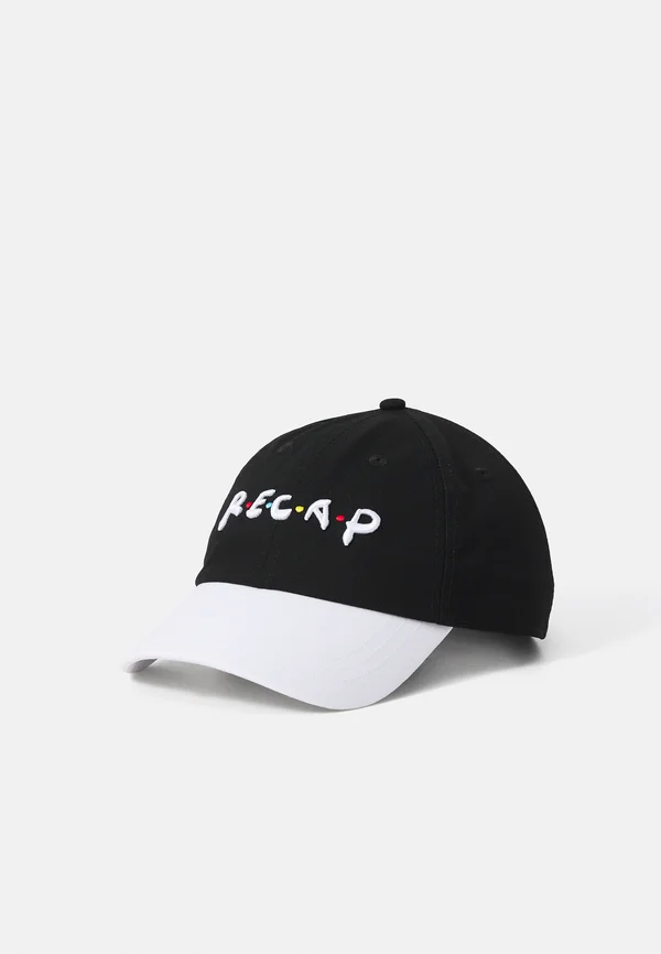 "F&F" BASE UNISEX - Cap - black/white