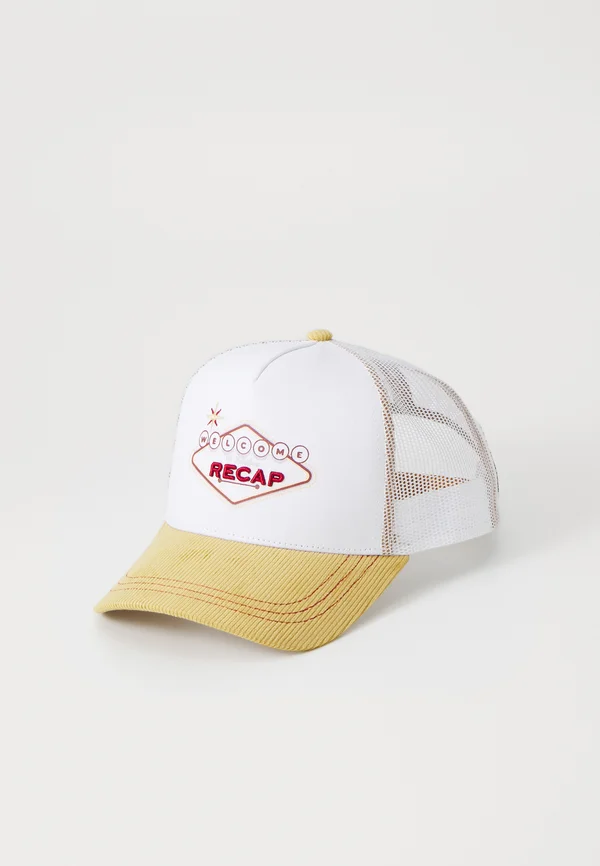 "WHAT HAPPENS IN " TRUCKER UNISEX - Cap - yellow/white