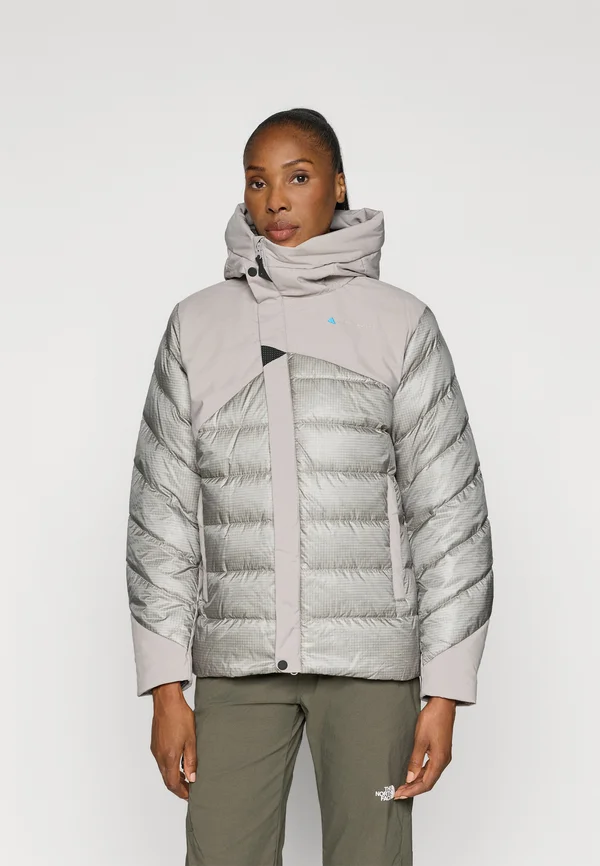 RÅ HOOD JACKET - Daunenjacke - flint grey