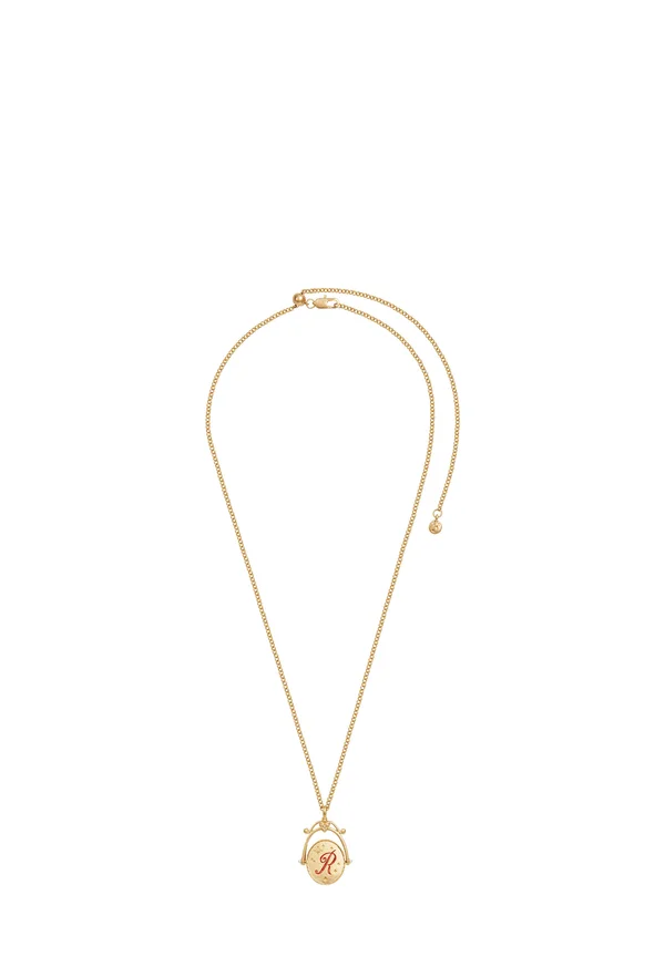 R INITIAL ROSE SPINNER CHAIN - Halskette - gold-coloured