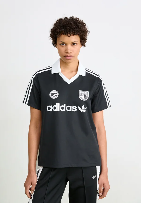 R3CD - Poloshirt - black/white