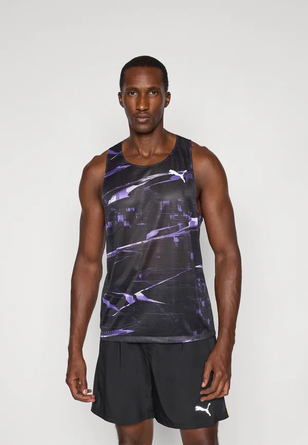 RACEDAY SINGLET - Top - dark amethyst