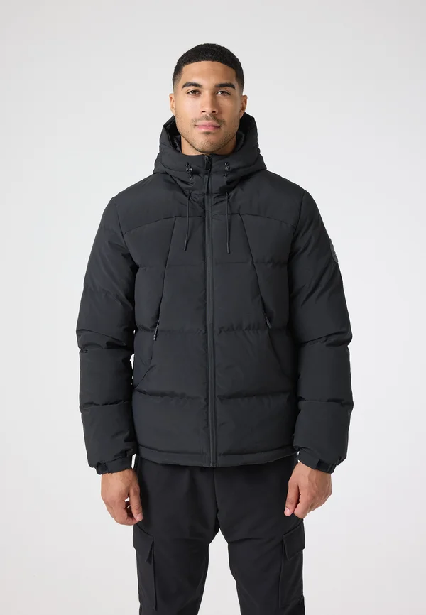 RACER PUFFER - Winterjacke - black