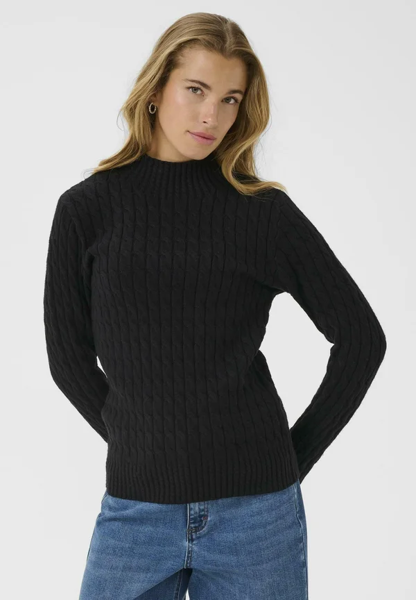 RACHEL - Strickpullover - black deep