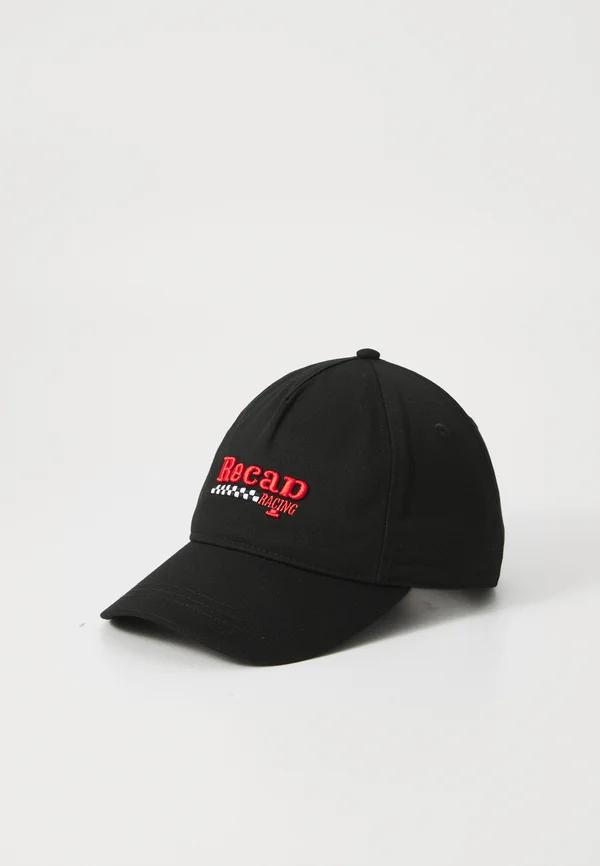 RACING UNISEX - Cap - black/white