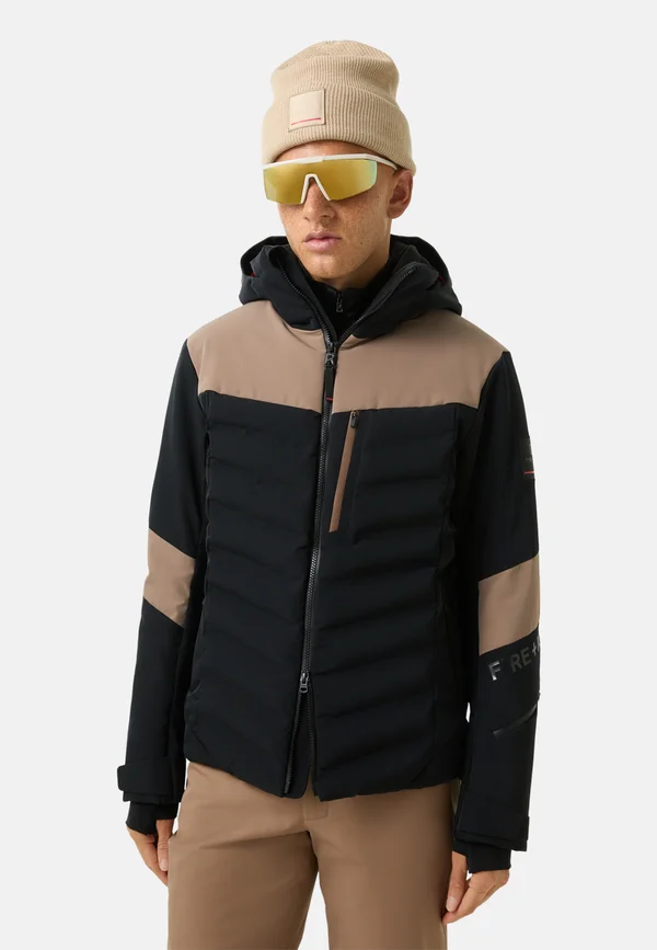 RADEK - Skijacke - schwarz beige