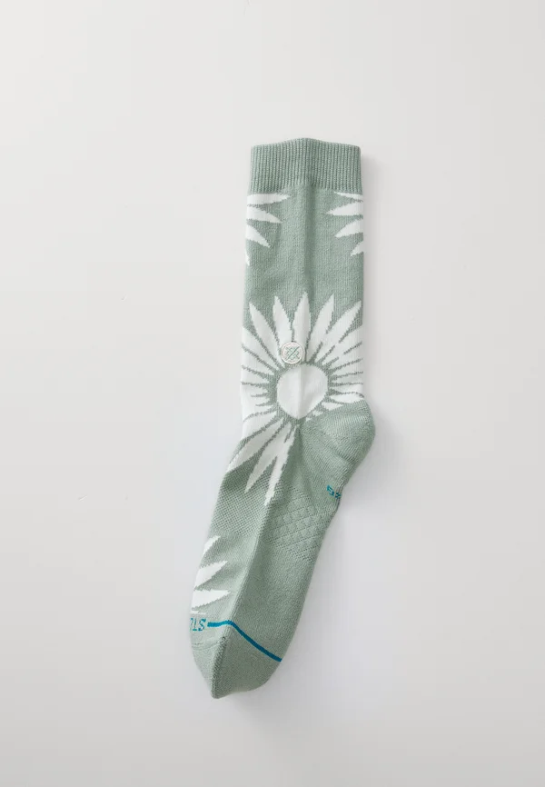 RADIAL BURST CREW UNISEX - Socken - seagreen