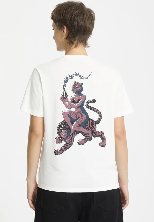 RADICAL DAZE UP - T-Shirt print - star white