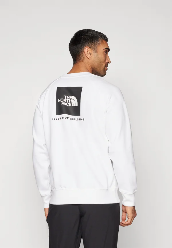 RAGLAN BOX CREW - Sweatshirt - white