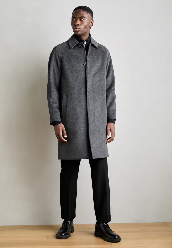 RAGLAN COAT - Klassischer Mantel - dark grey