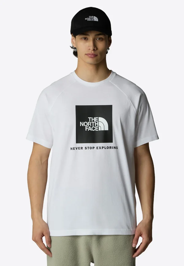 RAGLAN REDBOX - T-Shirt print - tnf white