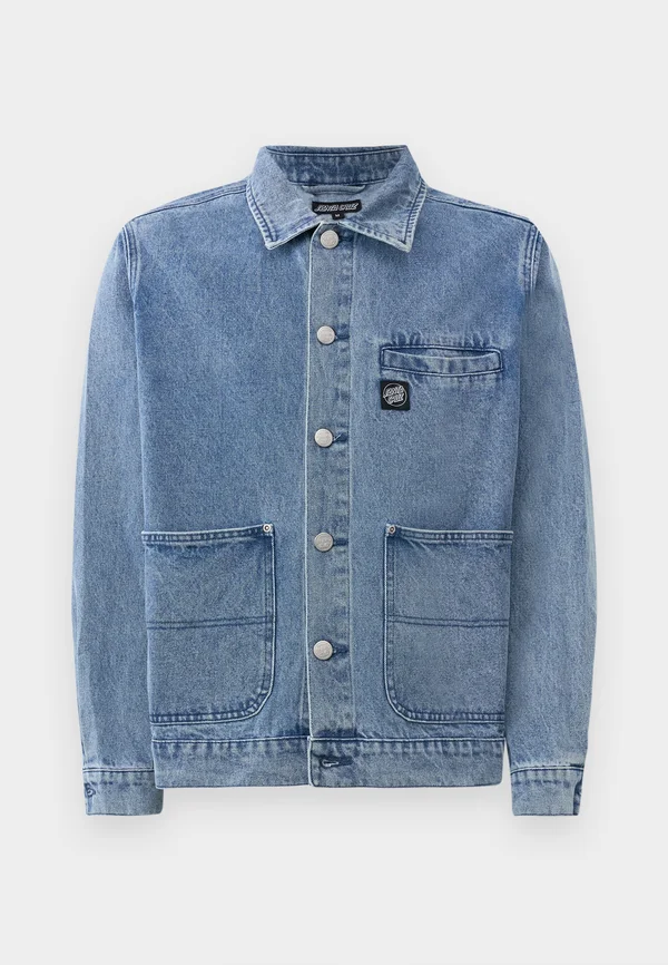 RAILROAD JACKET UNISEX - Jeansjacke - mid blue
