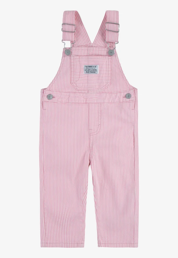 RAILROAD STRIPE OVERALL - Latzhose - bright white