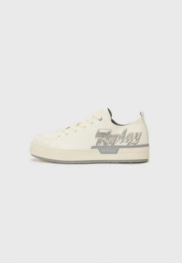 RAILY - Sneaker low - ecru/grey
