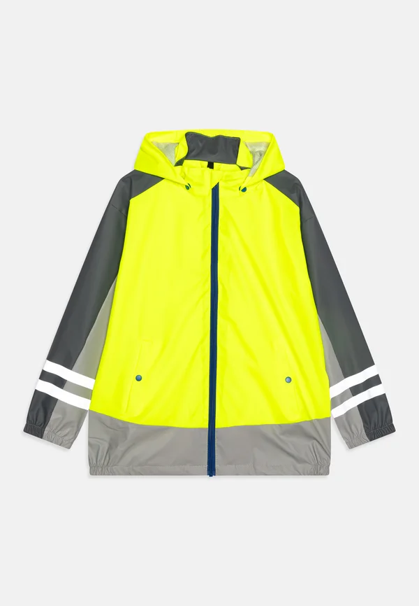 RAIN UNISEX 2-IN-1 - Regenjacke / wasserabweisende Jacke - neon yellow