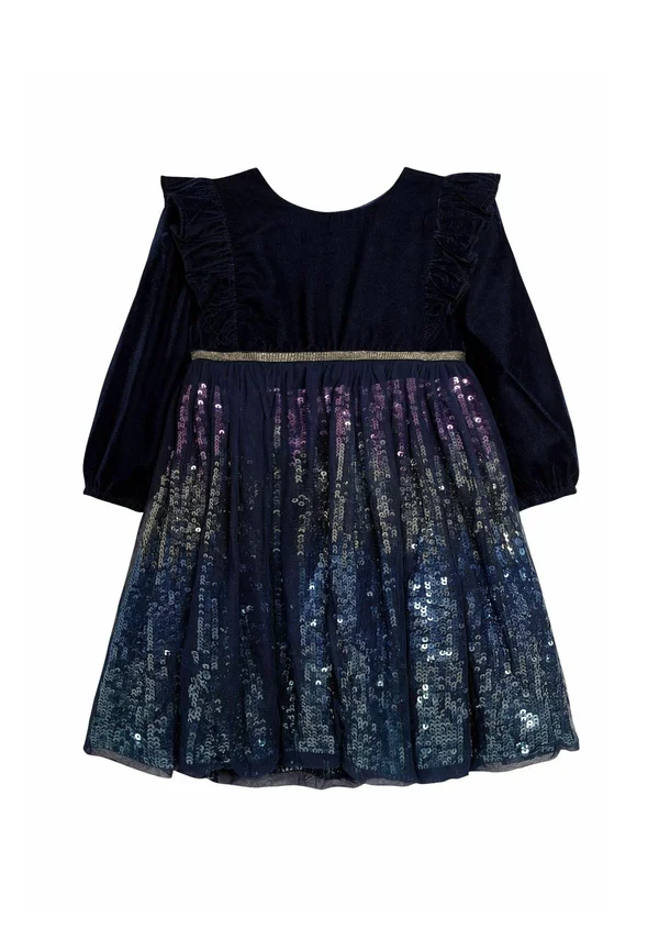 RAINBOW SEQUIN - REGULAR FIT - Cocktailkleid/festliches Kleid - navy blue