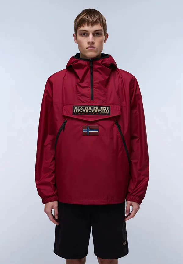 RAINFOREST - Windbreaker - tibetan red