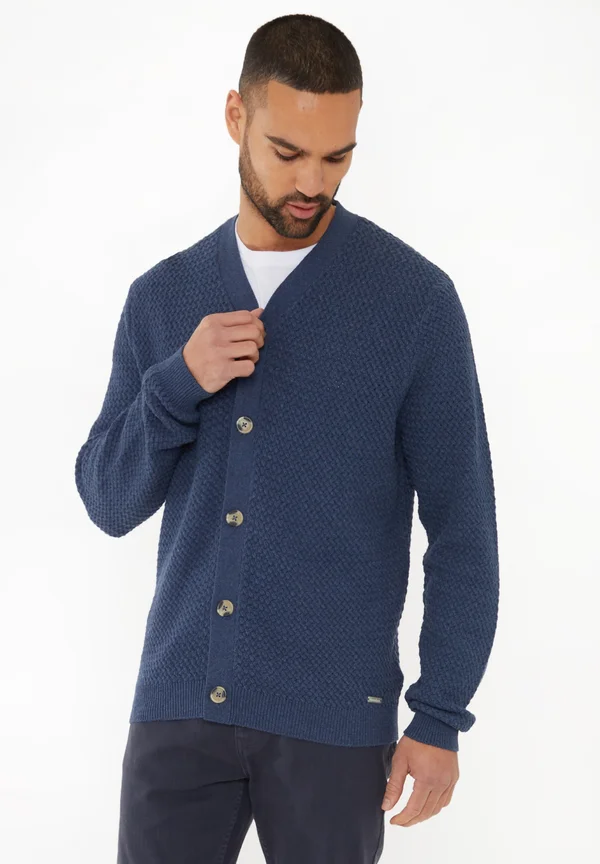 RAINHAM - Strickjacke - denim blue