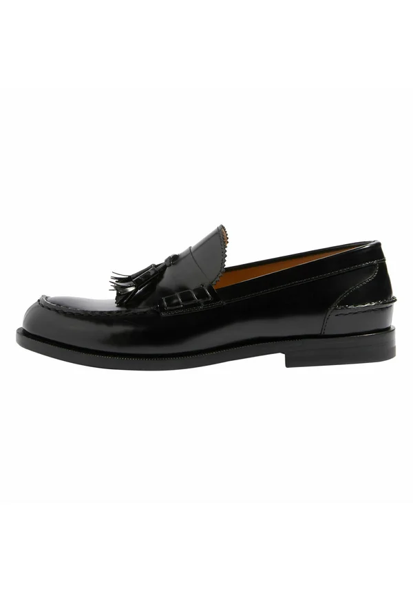 RALPHINE BRIGHT - Slipper - black/brushed calf