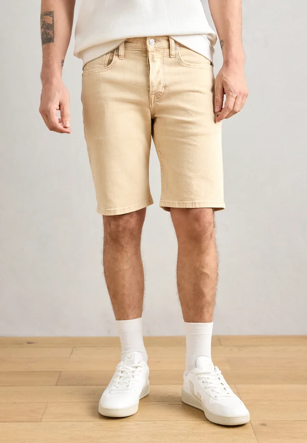 RALSTON SLIM FIT - Jeans Shorts - desert sand