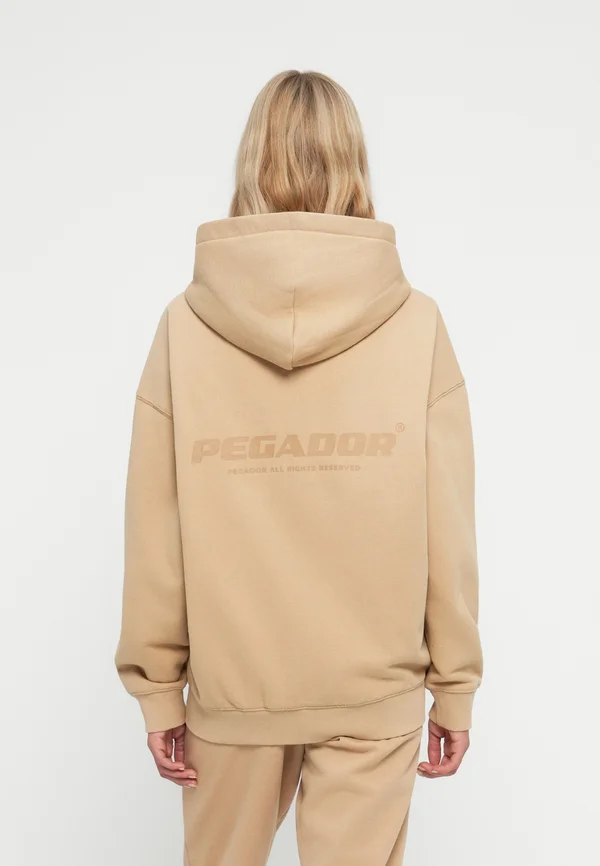 RAMIRA OVERSIZED - Sweatjacke - washed cappuccino